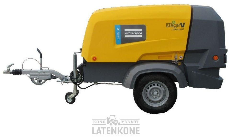 Atlas Copco XATS 138 StV Vaunukompressori UUSI - Oro kompresorius: foto 2 Atlas Copco XATS 138 StV Vaunukompressori UUSI - Oro kompresorius: foto 2