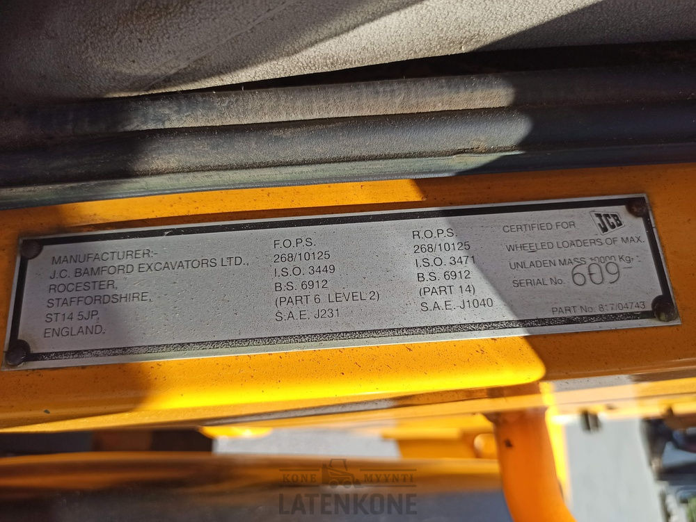 Ratinis krautuvas JCB 411B  HT pyöräkuormaaja: foto 14