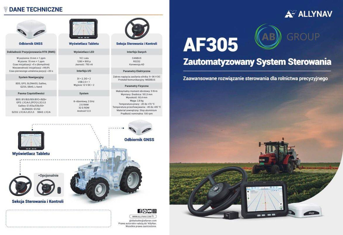 Advanced Navigation ALLYNAV AF305 (ISOBUS) - Navigacijos sistema - Žemės ūkio technika: foto 3 Advanced Navigation ALLYNAV AF305 (ISOBUS) - Navigacijos sistema - Žemės ūkio technika: foto 3