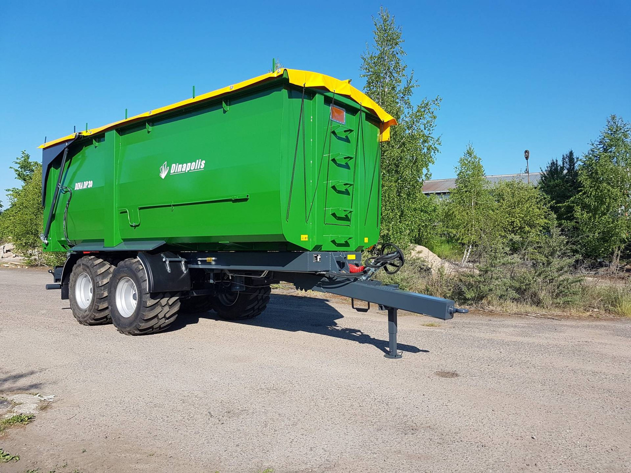 Dinapolis dump truck DINA DPX12 - Savivartė traktorinė priekaba: foto 1 Dinapolis dump truck DINA DPX12 - Savivartė traktorinė priekaba: foto 1