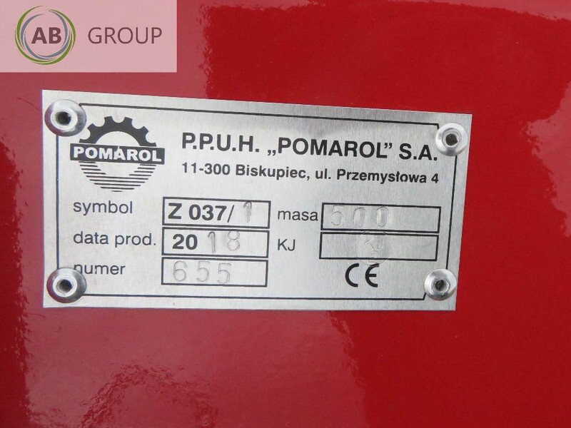 POMAROL kosiarka bijakowa Z037/1, 1,58m - Žolės smulkintuvas: foto 2 POMAROL kosiarka bijakowa Z037/1, 1,58m - Žolės smulkintuvas: foto 2