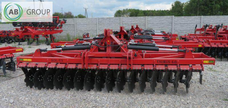 ROL-EX brona talerzowa składana hydraulicznie 4,0 m - Diskiniai skutikai: foto 3 ROL-EX brona talerzowa składana hydraulicznie 4,0 m - Diskiniai skutikai: foto 3