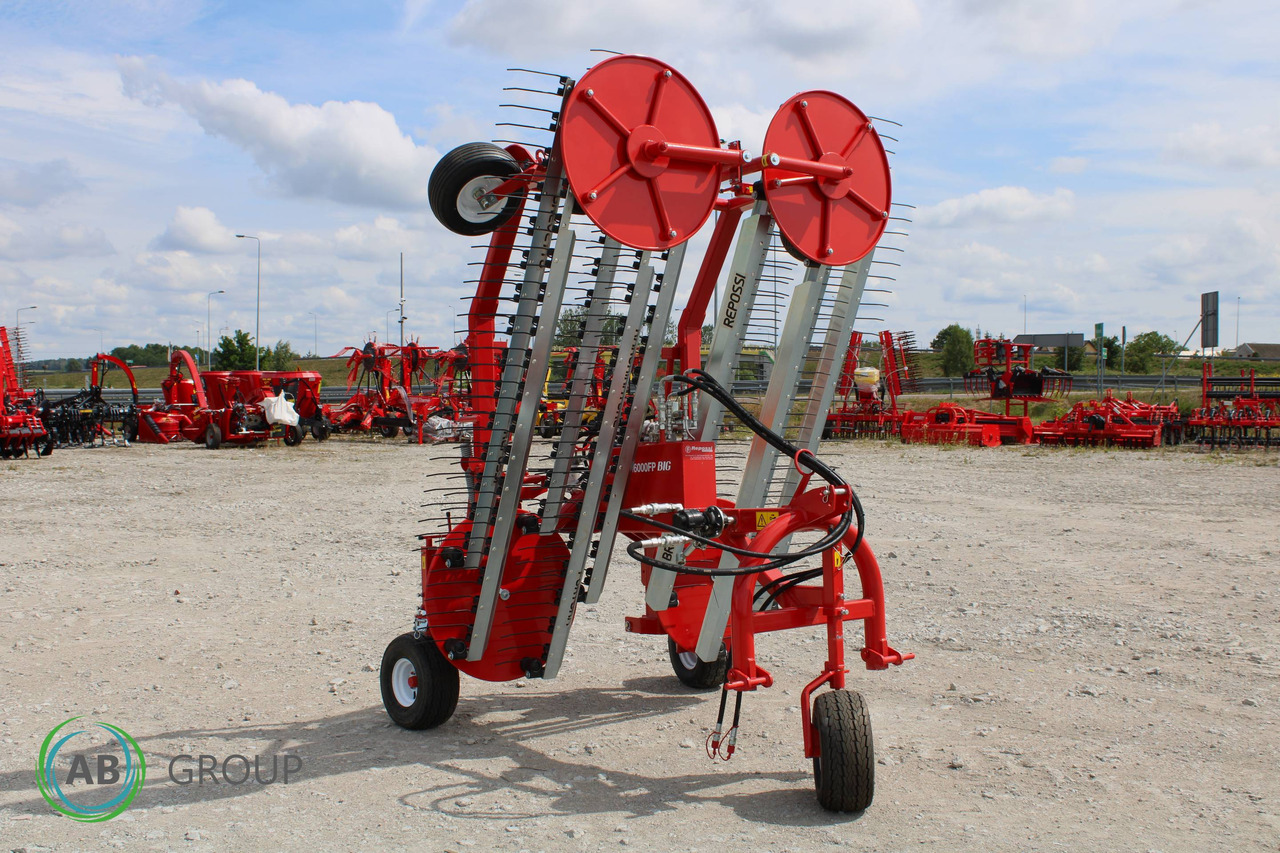 Repossi Repossi FP 6000 Big comb rake - Šieno grėblys/ Vartytuvas: foto 1 Repossi Repossi FP 6000 Big comb rake - Šieno grėblys/ Vartytuvas: foto 1
