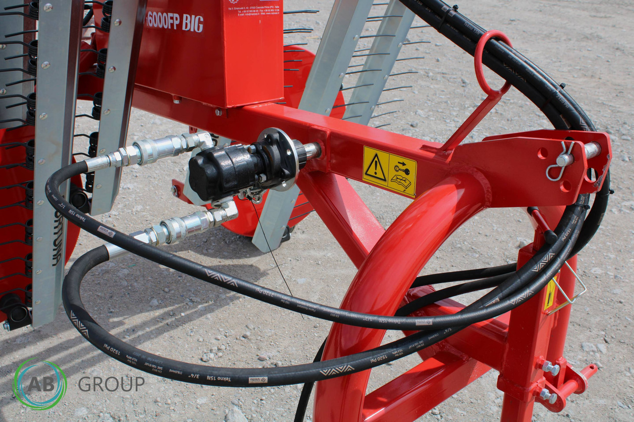 Repossi Repossi FP 6000 Big comb rake - Šieno grėblys/ Vartytuvas: foto 5 Repossi Repossi FP 6000 Big comb rake - Šieno grėblys/ Vartytuvas: foto 5