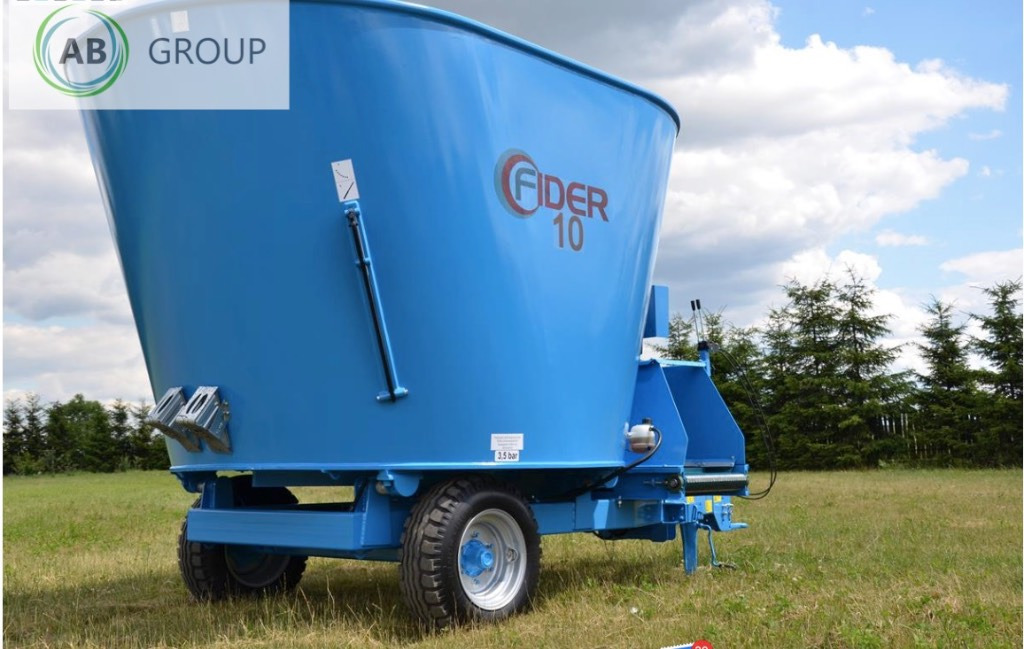 Zamet feed wagon Fider 10 m3 - Pašarų maišytuvas: foto 2 Zamet feed wagon Fider 10 m3 - Pašarų maišytuvas: foto 2