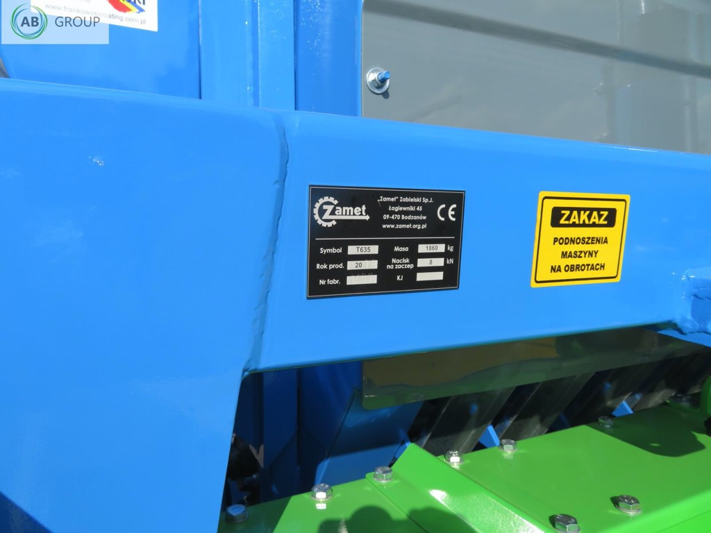 Zamet green forage mower T635 -14,5 m3 - Priekaba rinktuvė: foto 2 Zamet green forage mower T635 -14,5 m3 - Priekaba rinktuvė: foto 2