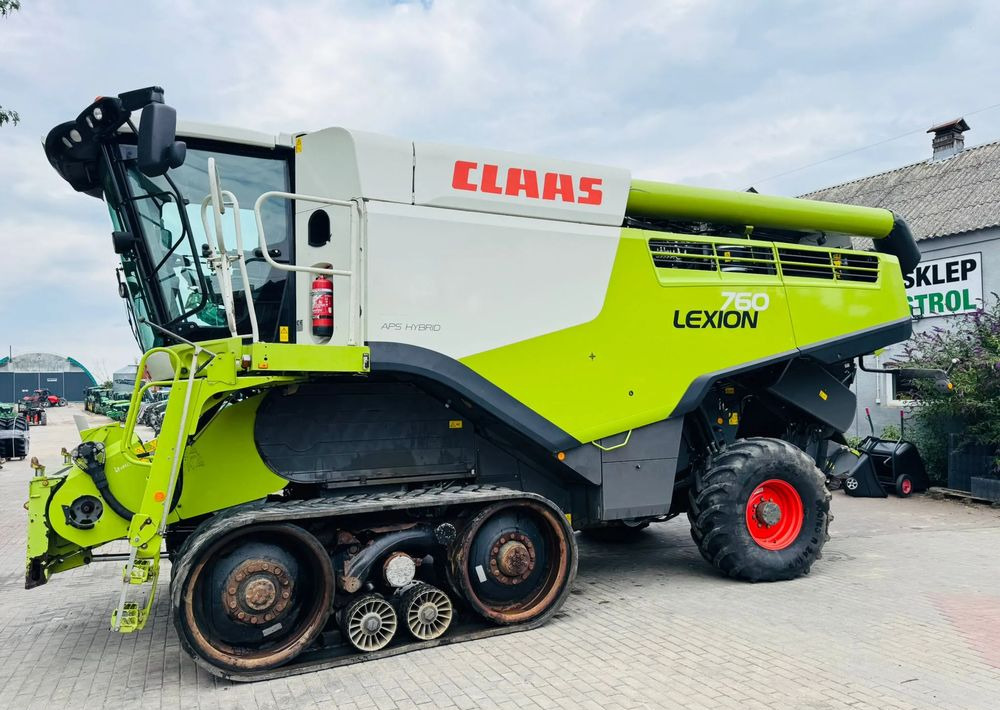 Claas Lexion 760 APS - Derliaus nuėmimo kombainas: foto 1 Claas Lexion 760 APS - Derliaus nuėmimo kombainas: foto 1