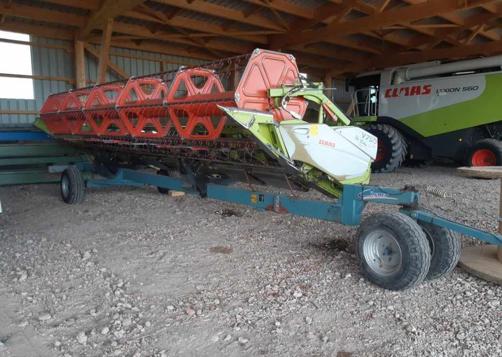 Claas Claas Vario 750 - Grūdų pjaunamoji: foto 1 Claas Claas Vario 750 - Grūdų pjaunamoji: foto 1