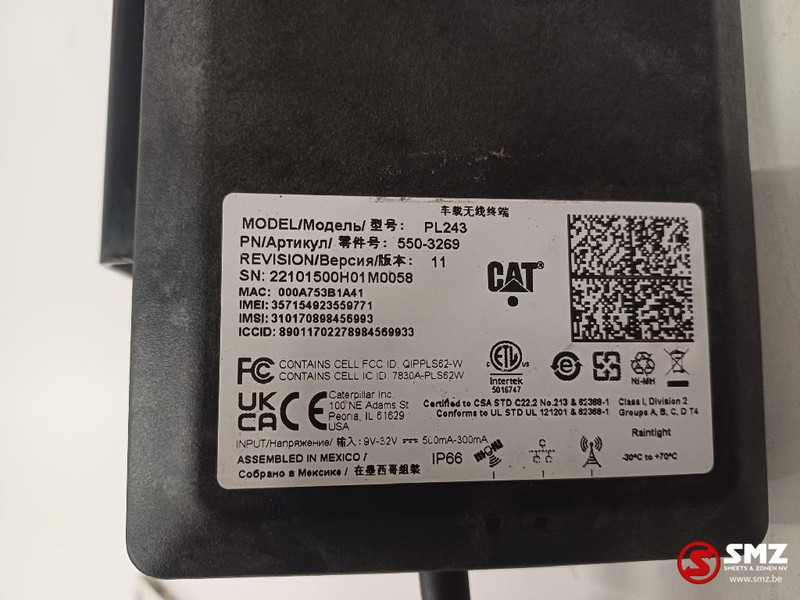 Caterpillar Electronic Communication Control Caterpillar - Kabina ir interjeras - Krovimo technika: foto 5 Caterpillar Electronic Communication Control Caterpillar - Kabina ir interjeras - Krovimo technika: foto 5