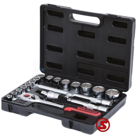 Diversen 1/2" dopsleutelset 20 stuks - Automobilio įrankis: foto 1 Diversen 1/2" dopsleutelset 20 stuks - Automobilio įrankis: foto 1