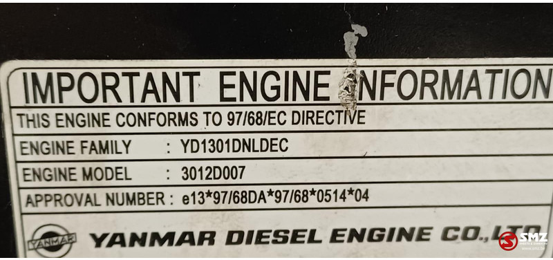 Variklis - Žemės ūkio technika John Deere Occ Motor John Deere 3012d007: foto 6