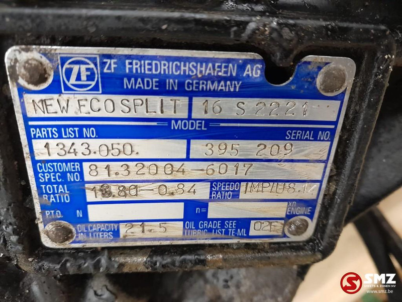 MAN Occ versnellingsbak + intarder 16S2221TD MAN - Pavarų dėžė - Sunkvežimis: foto 5 MAN Occ versnellingsbak + intarder 16S2221TD MAN - Pavarų dėžė - Sunkvežimis: foto 5