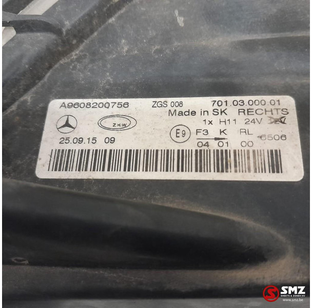 Mercedes-Benz Occ mistlicht rechts Mercedes - Rūko žibintas - Sunkvežimis: foto 3 Mercedes-Benz Occ mistlicht rechts Mercedes - Rūko žibintas - Sunkvežimis: foto 3