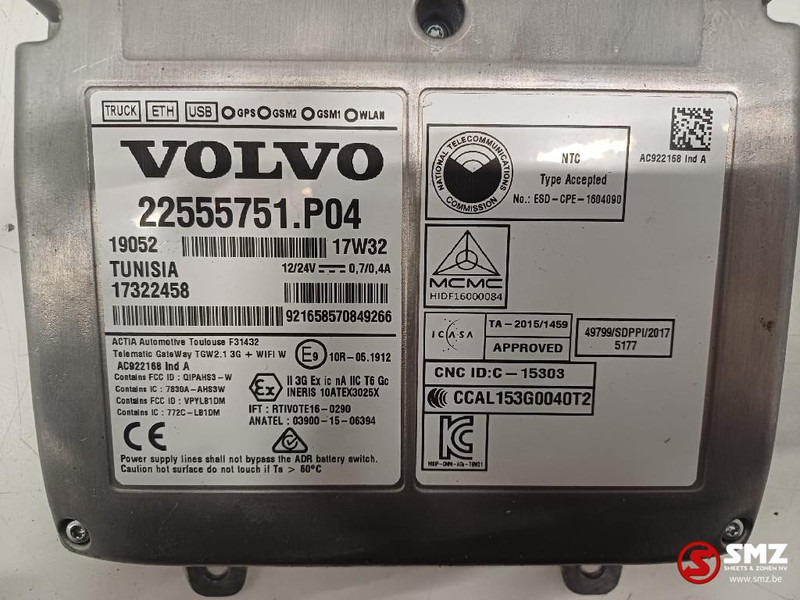 Volvo Occ ECU telematica regeleenheid Volvo - Valdymo blokas - Sunkvežimis: foto 4 Volvo Occ ECU telematica regeleenheid Volvo - Valdymo blokas - Sunkvežimis: foto 4