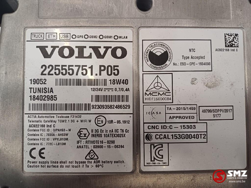 Volvo Occ ECU telematica regeleenheid Volvo - Valdymo blokas - Sunkvežimis: foto 4 Volvo Occ ECU telematica regeleenheid Volvo - Valdymo blokas - Sunkvežimis: foto 4