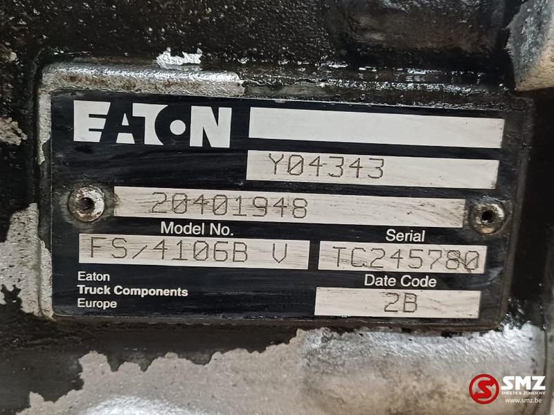Volvo Occ versnellingsbak Y04343 FS/4106B Eaton - Pavarų dėžė - Sunkvežimis: foto 5 Volvo Occ versnellingsbak Y04343 FS/4106B Eaton - Pavarų dėžė - Sunkvežimis: foto 5