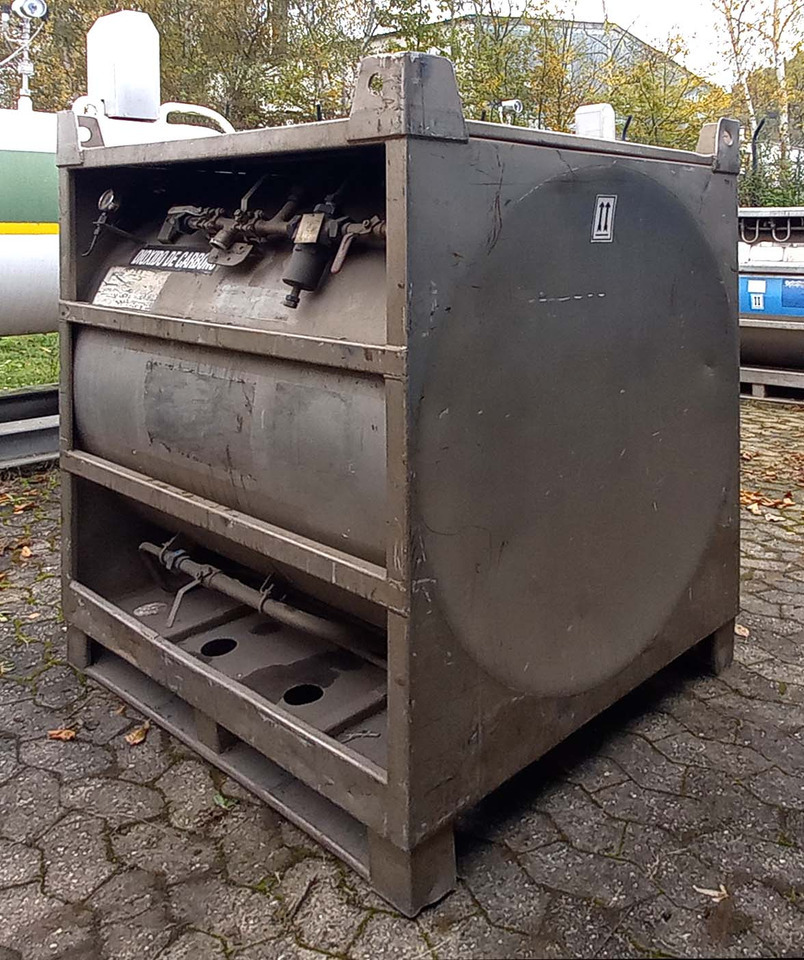 AGA CRYO Gas pallet tank used for oxygen LOX argon LAR nitrogen vessel N2O, CO2, O2, N2 - Tank konteineris: foto 2 AGA CRYO Gas pallet tank used for oxygen LOX argon LAR nitrogen vessel N2O, CO2, O2, N2 - Tank konteineris: foto 2
