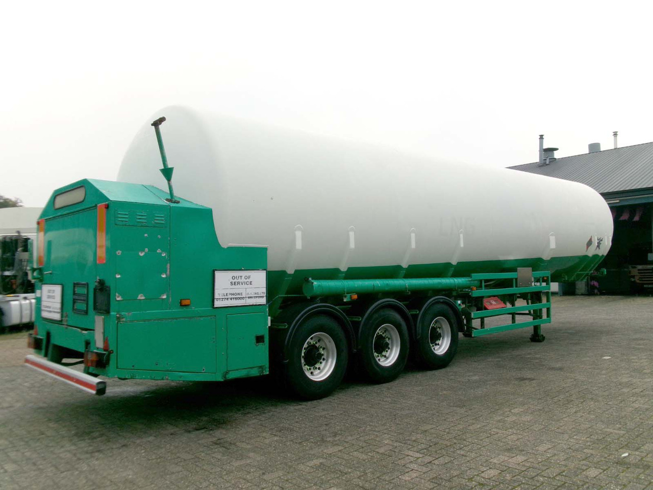 M1 Engineering Gas tank semi-trailer cryogenic used for LNG Methan Methane - Puspriekabė cisterna: foto 3 M1 Engineering Gas tank semi-trailer cryogenic used for LNG Methan Methane - Puspriekabė cisterna: foto 3