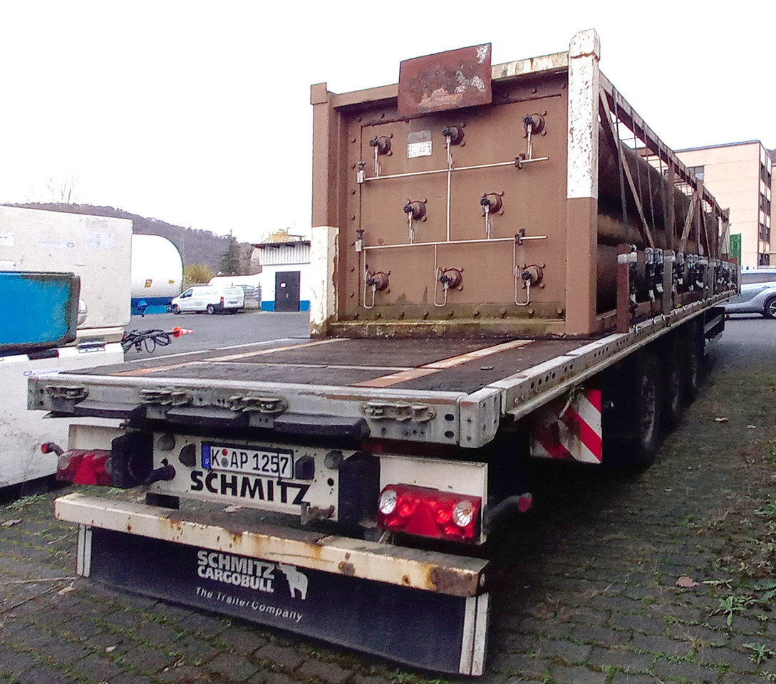SCHMITZ Gas tube semi-trailer used for helium, hydrogen, oxygen, nitrogen, argon, methane, CNG - Puspriekabė cisterna: foto 3 SCHMITZ Gas tube semi-trailer used for helium, hydrogen, oxygen, nitrogen, argon, methane, CNG - Puspriekabė cisterna: foto 3
