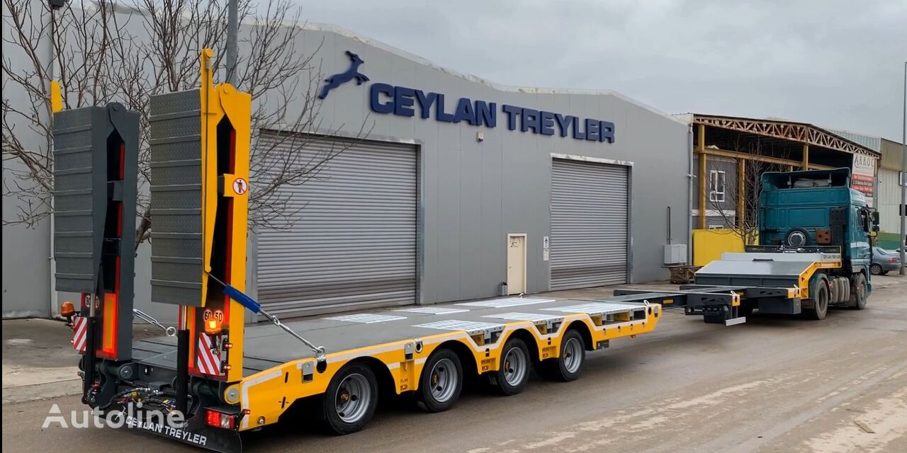 CEYLAN 4 AXLES STANDART & EXTENDABLE LOWBED - Žemo profilio platforma puspriekabė: foto 4 CEYLAN 4 AXLES STANDART & EXTENDABLE LOWBED - Žemo profilio platforma puspriekabė: foto 4