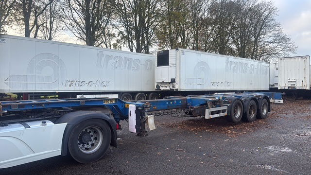 Pacton Alle containers - Konteineris-vežimus/ Sukeisti kūną puspriekabė: foto 1 Pacton Alle containers - Konteineris-vežimus/ Sukeisti kūną puspriekabė: foto 1