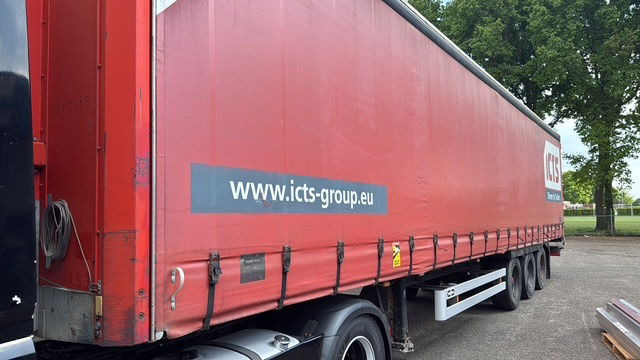 Van Hool BPW trommel - Tentinė puspriekabė: foto 1 Van Hool BPW trommel - Tentinė puspriekabė: foto 1