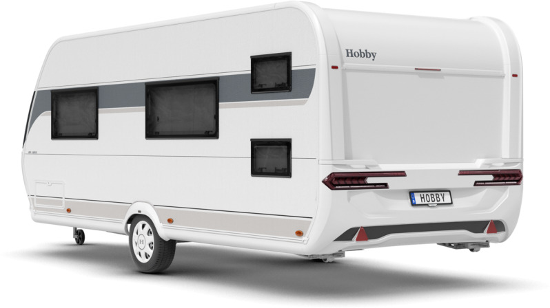 DE LUXE 560 KMFe - Prikabinamas namelis: foto 4 DE LUXE 560 KMFe - Prikabinamas namelis: foto 4
