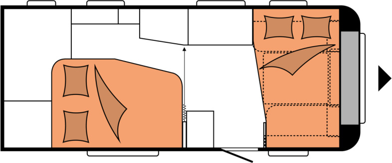 EXCELLENT 495 WFB - Prikabinamas namelis: foto 2 EXCELLENT 495 WFB - Prikabinamas namelis: foto 2