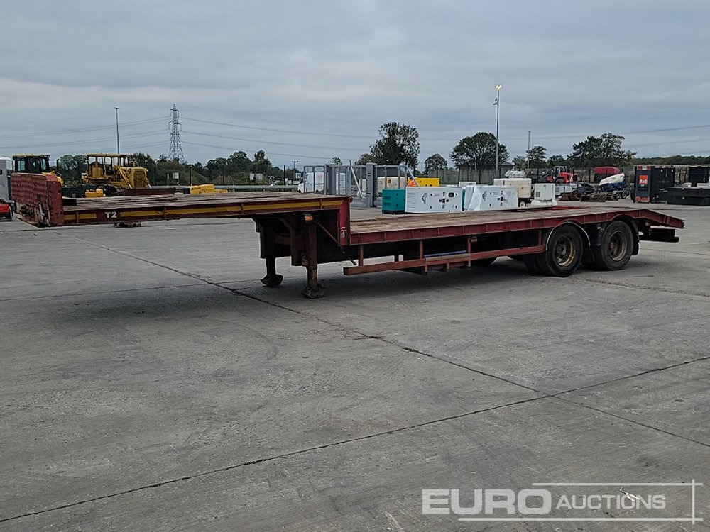 1994 Tinsley TT1227AS - Žemo profilio platforma puspriekabė: foto 1 1994 Tinsley TT1227AS - Žemo profilio platforma puspriekabė: foto 1