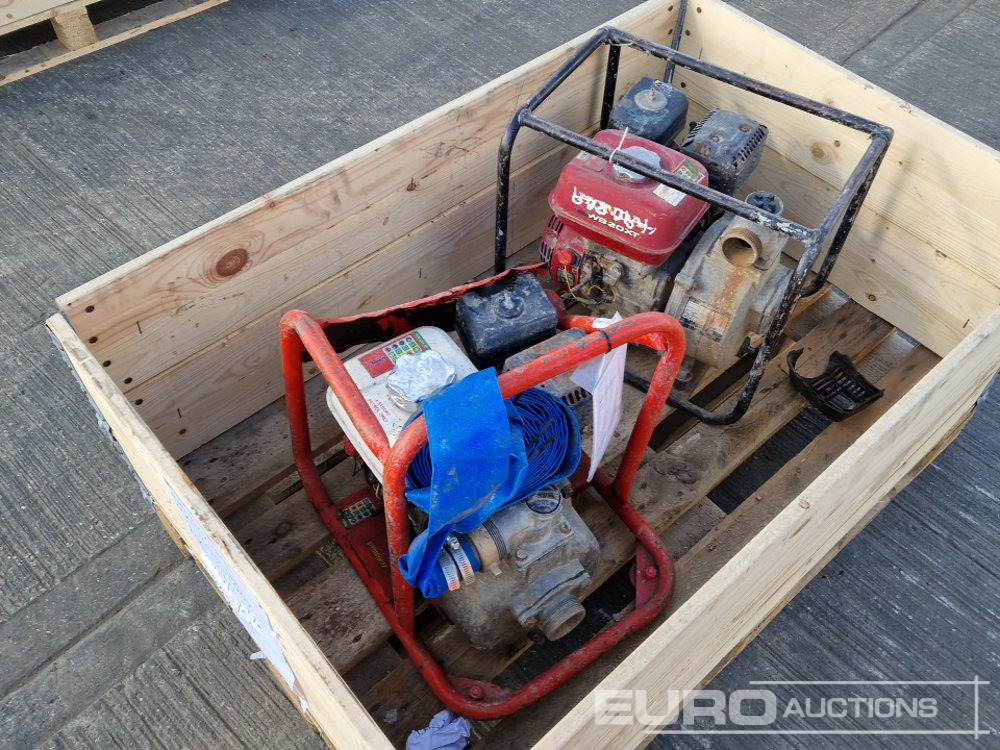 2" Water Pump, Honda Engine (2 of) - Vandens siurblys: foto 1 2" Water Pump, Honda Engine (2 of) - Vandens siurblys: foto 1