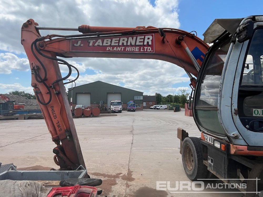 2002 Fiat Hitachi EX135W - Ratinis ekskavatorius: foto 2 2002 Fiat Hitachi EX135W - Ratinis ekskavatorius: foto 2