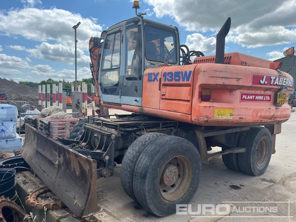 2002 Fiat Hitachi EX135W - Ratinis ekskavatorius: foto 3 2002 Fiat Hitachi EX135W - Ratinis ekskavatorius: foto 3