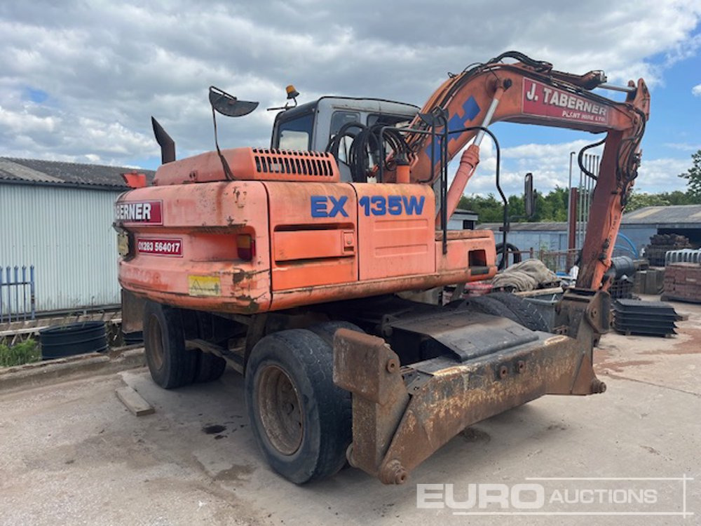 2002 Fiat Hitachi EX135W - Ratinis ekskavatorius: foto 5 2002 Fiat Hitachi EX135W - Ratinis ekskavatorius: foto 5