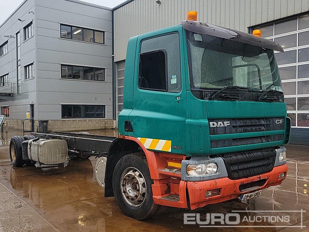 Važiuoklės sunkvežimis 2005 DAF CF65.220: foto 7