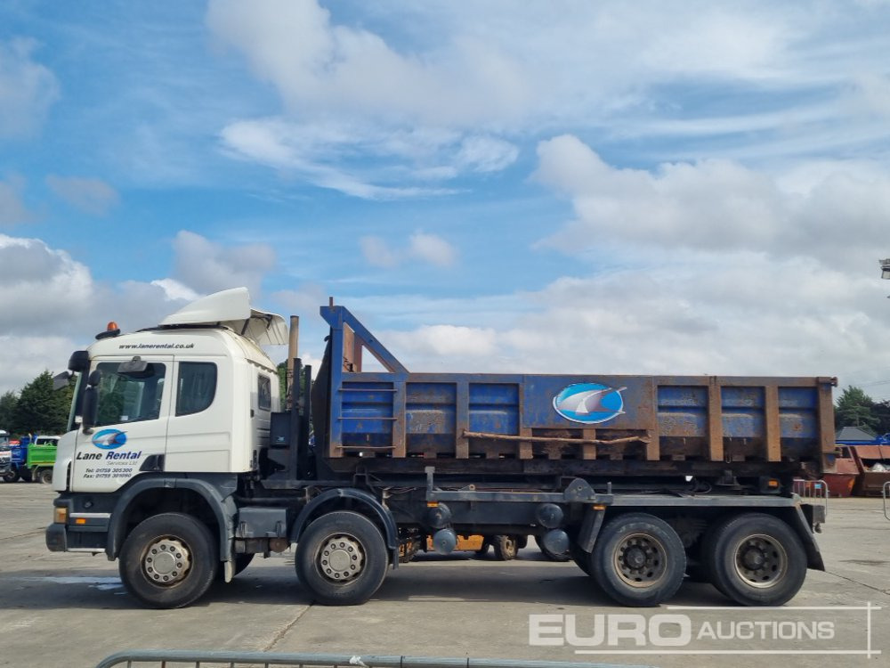 2007 Scania P380 - Hook-lift sunkvežimis: foto 2 2007 Scania P380 - Hook-lift sunkvežimis: foto 2