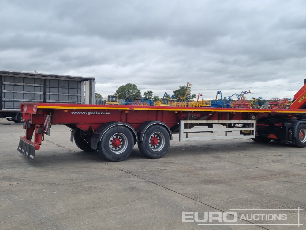 2007 Slemish Trailers EXT 20 BPW2 - Platforminė/ Bortinė puspriekabė: foto 5 2007 Slemish Trailers EXT 20 BPW2 - Platforminė/ Bortinė puspriekabė: foto 5