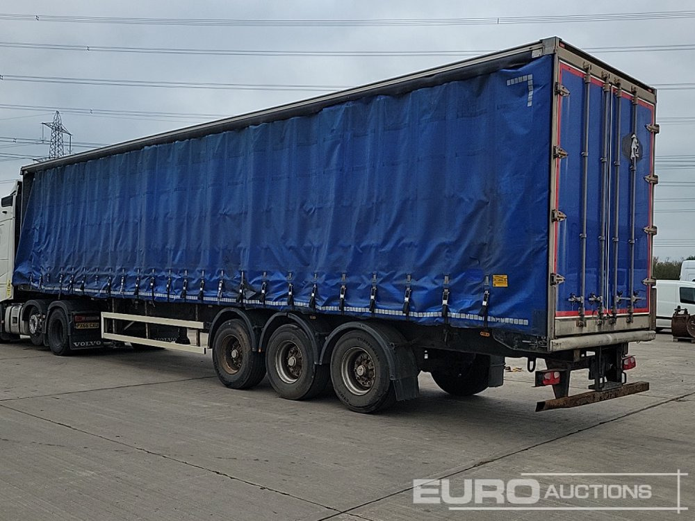 2008 Cartwright Tri Axle Curtainsider Trailer - Tentinė puspriekabė: foto 3 2008 Cartwright Tri Axle Curtainsider Trailer - Tentinė puspriekabė: foto 3