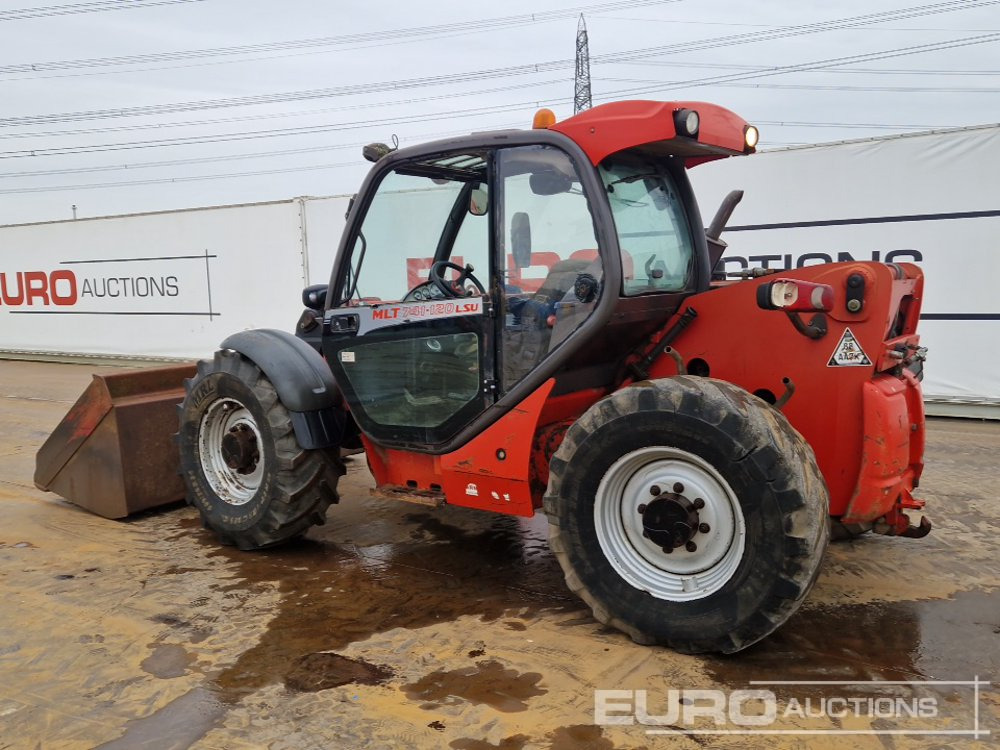 2008 Manitou MLT741 - Teleskopinis krautuvas: foto 3 2008 Manitou MLT741 - Teleskopinis krautuvas: foto 3