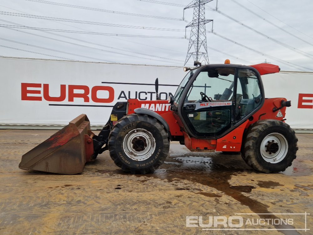 2008 Manitou MLT741 - Teleskopinis krautuvas: foto 2 2008 Manitou MLT741 - Teleskopinis krautuvas: foto 2