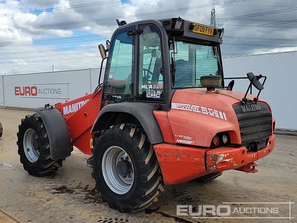 2009 Manitou MLA628 - Teleskopinis krautuvas: foto 3 2009 Manitou MLA628 - Teleskopinis krautuvas: foto 3