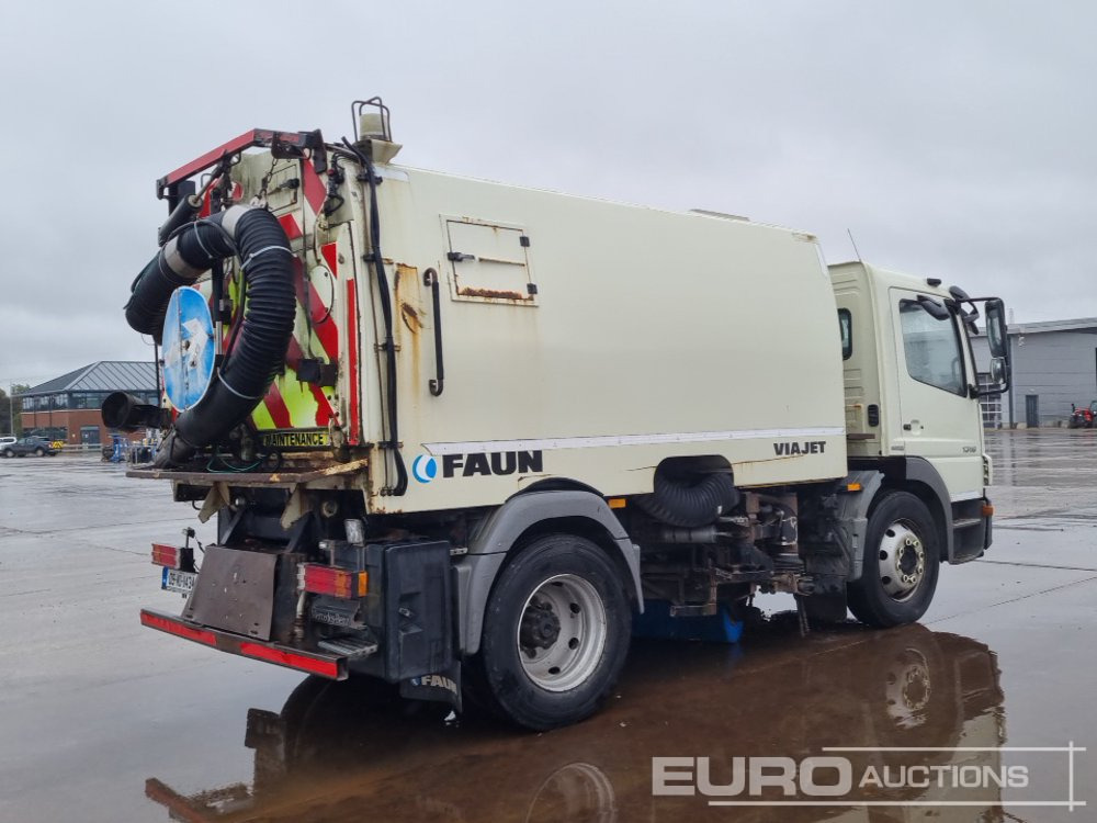 2009 Mercedes Atego 1318 - Gatvių šlavimo mašina: foto 5 2009 Mercedes Atego 1318 - Gatvių šlavimo mašina: foto 5