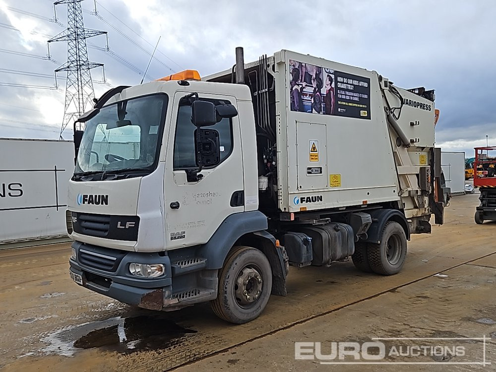 2010 DAF LF55.220 - Šiukšliavežis: foto 1 2010 DAF LF55.220 - Šiukšliavežis: foto 1