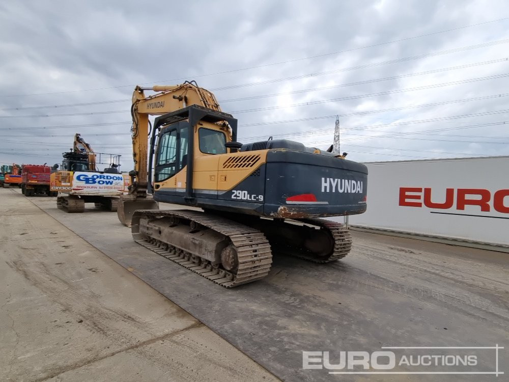 2010 Hyundai R290LC-9 - Vikšrinis ekskavatorius: foto 3 2010 Hyundai R290LC-9 - Vikšrinis ekskavatorius: foto 3