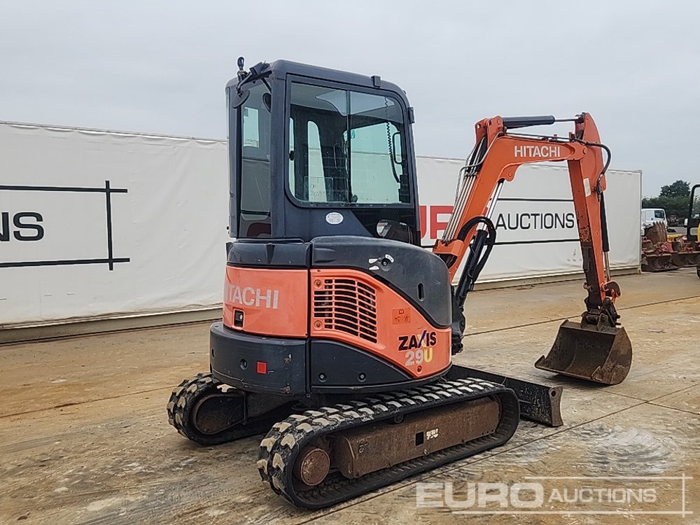 2011 Hitachi ZX29U-3 CLR - Mini ekskavatorius: foto 5 2011 Hitachi ZX29U-3 CLR - Mini ekskavatorius: foto 5