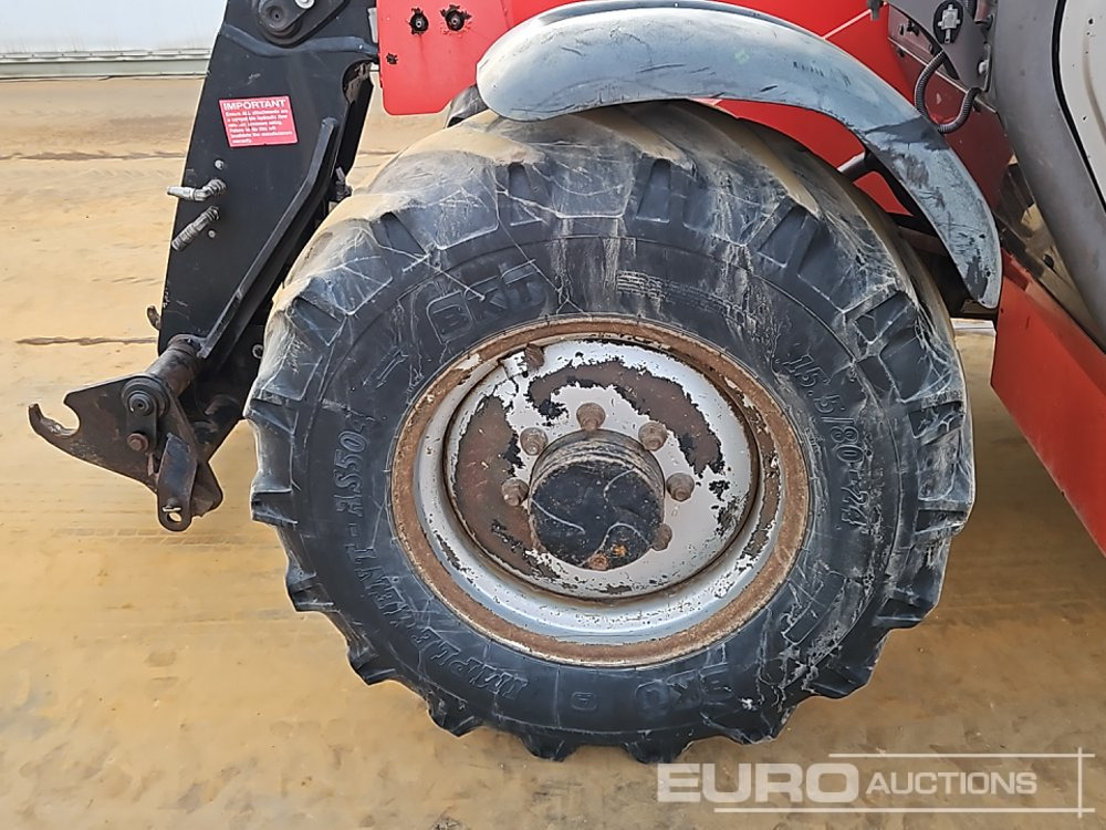 Teleskopinis krautuvas 2011 Manitou MT732: foto 9