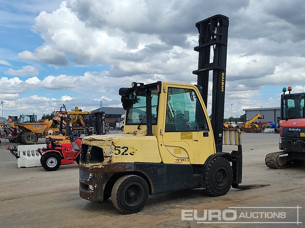 2012 Hyster H5.5FT - Šakinis krautuvas: foto 5 2012 Hyster H5.5FT - Šakinis krautuvas: foto 5