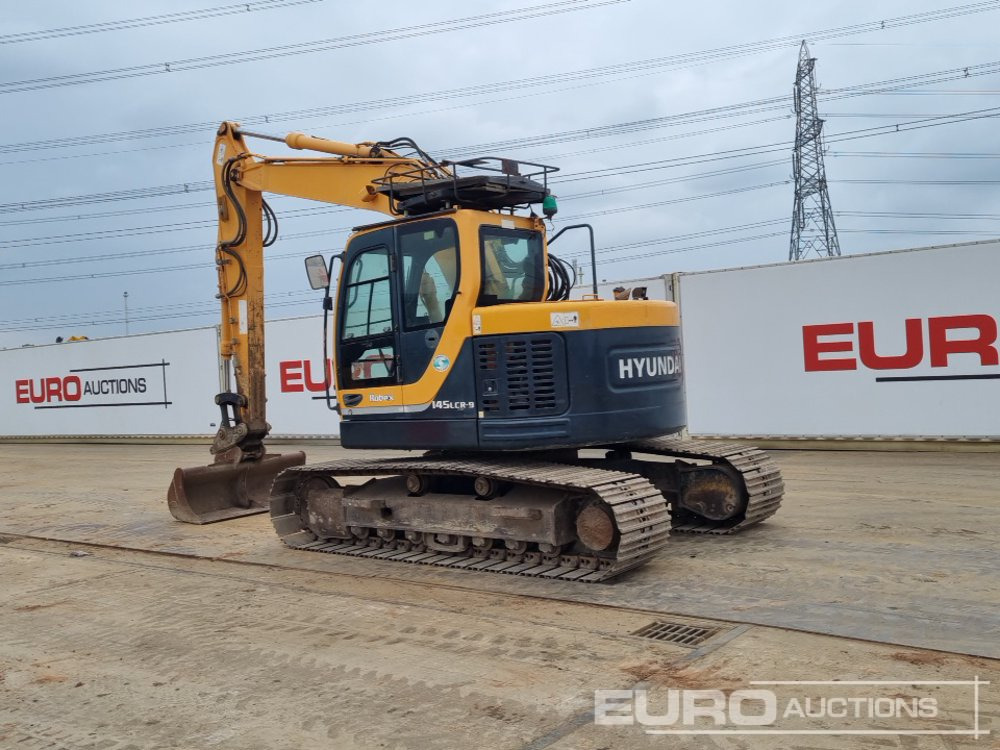 2012 Hyundai R145LCR-9 - Vikšrinis ekskavatorius: foto 3 2012 Hyundai R145LCR-9 - Vikšrinis ekskavatorius: foto 3