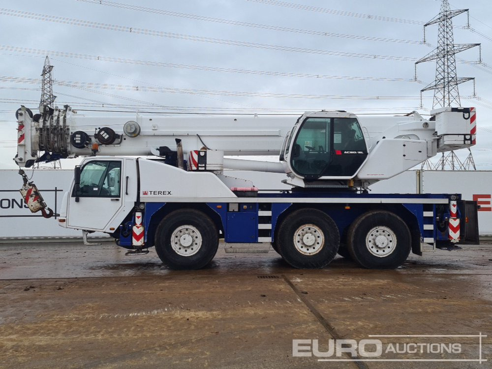2012 Terex AC60/3L - Šiurkštaus reljefo kranas: foto 2 2012 Terex AC60/3L - Šiurkštaus reljefo kranas: foto 2