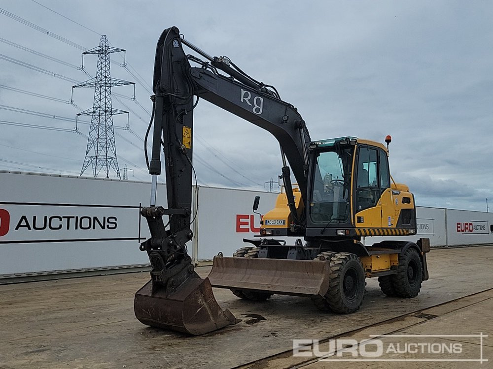 2012 Volvo EW140D - Ratinis ekskavatorius: foto 1 2012 Volvo EW140D - Ratinis ekskavatorius: foto 1