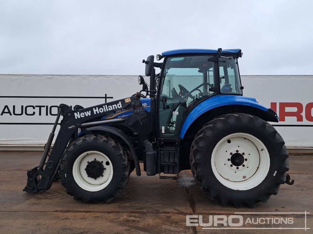 2013 New Holland T5.115 - Traktorius: foto 2 2013 New Holland T5.115 - Traktorius: foto 2